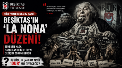 Beşiktaş'ta Yıllardır Süren Tüketim Döngüsü: Süleyman Korkmaz'dan Çarpıcı 'La Nona' Benzetmesi 1 Beşiktaş'ta Yıllardır Süren Tüketim Döngüsü: Süleyman Korkmaz'dan Çarpıcı 'La Nona' Benzetmesi