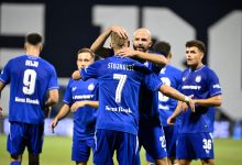 Beşiktaş'ın UEFA Avrupa Ligi play-off turunda kaybedeniyle karşılaşacağı eşleşmenin ilk maçında Dinamo Zagreb, Zalgiris'i sahadan sildi