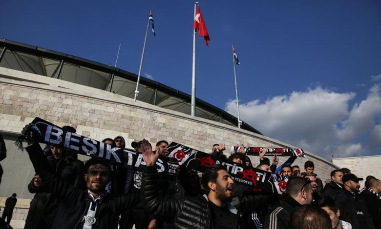 “Aynı vapurdayız Beşiktaş” 1 besiktas fenerbahce tribun