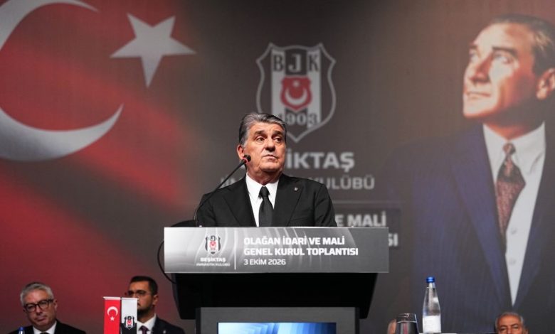 Beşiktaş’ta Serdal Adalı ve yönetimi ibra edildi 1 Beşiktaş’ın Olağan İdari ve Mali Genel Kurulu’nda Serdal Adalı ve yönetimi, 1 Haziran 2025-31 Mayıs 2026 dönemi için idari ve mali yönden oy çokluğuyla ibra edildi.